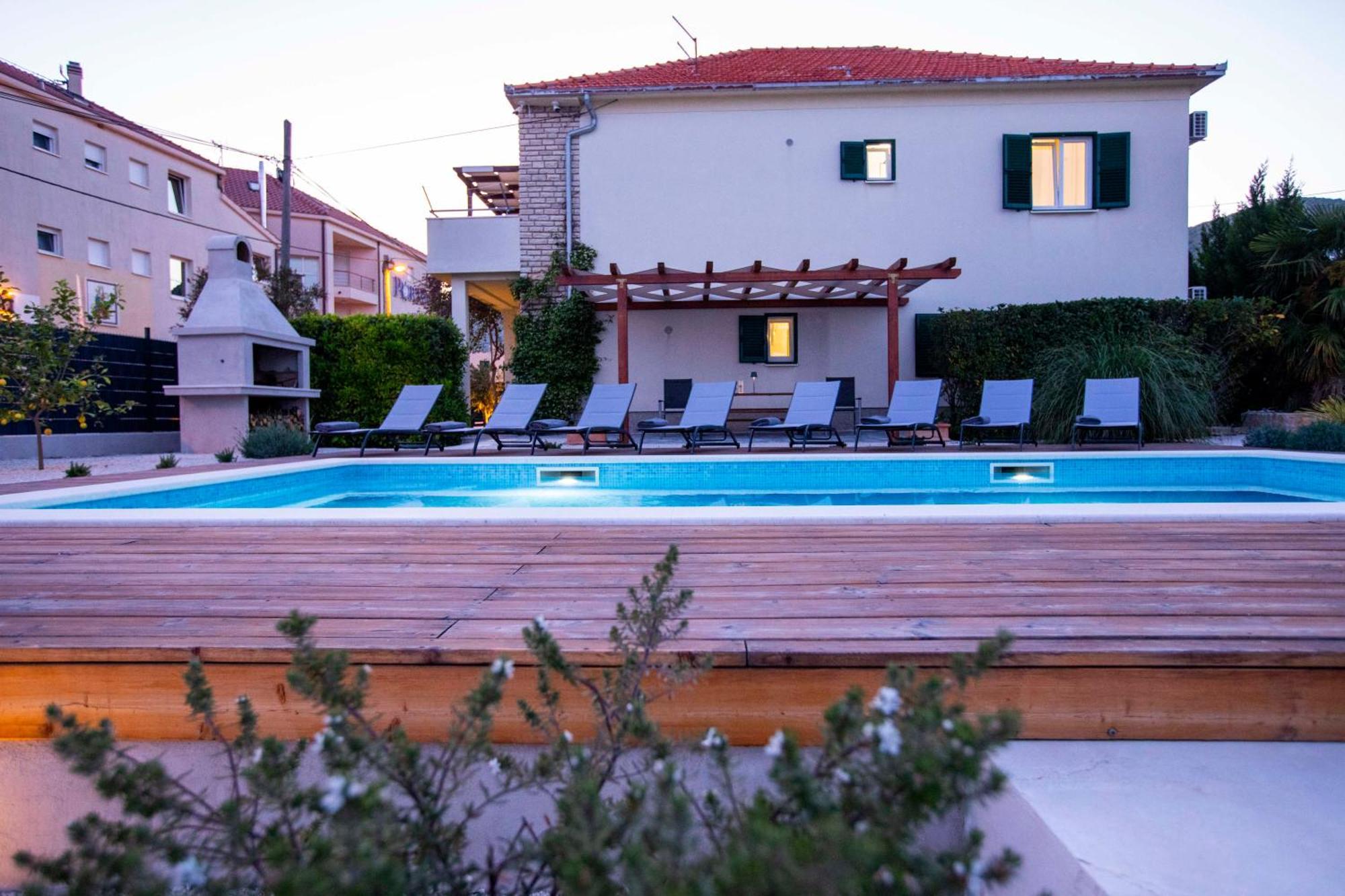 Apartment Laura Trogir Eksteriør bilde